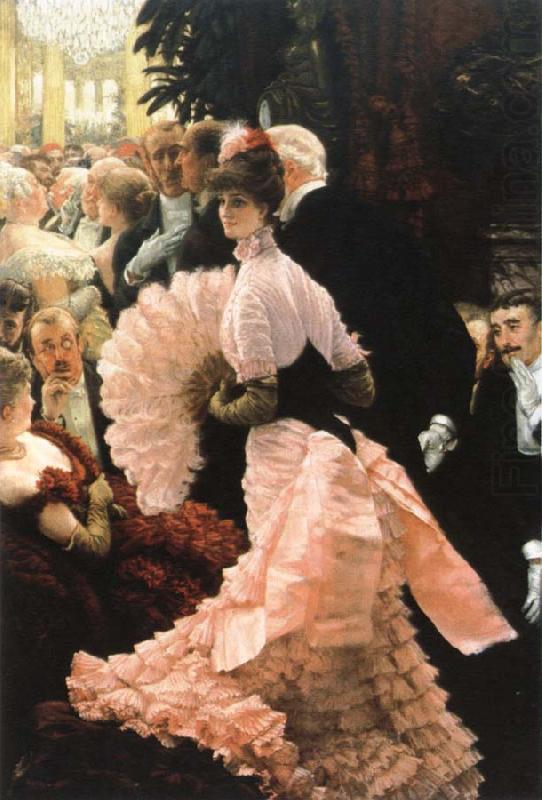 James Tissot the reception china oil painting image